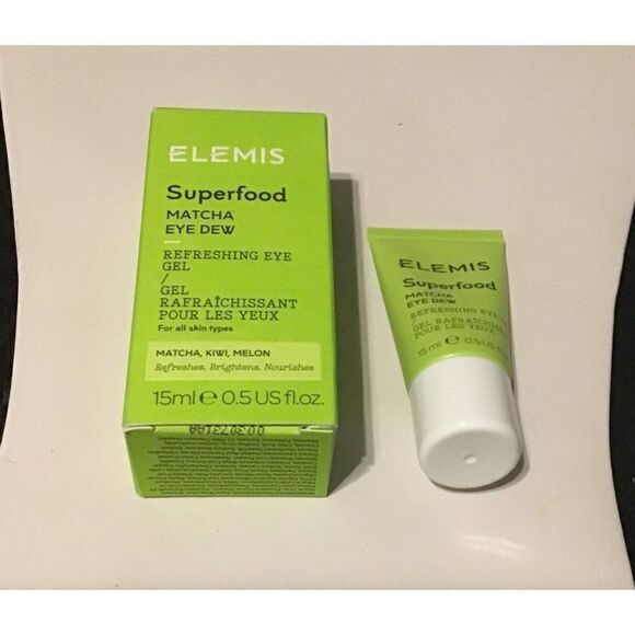 NIB~Elemis Superfood Matcha Eye Dew~Refreshing Eye Gel - Picture 1 of 1